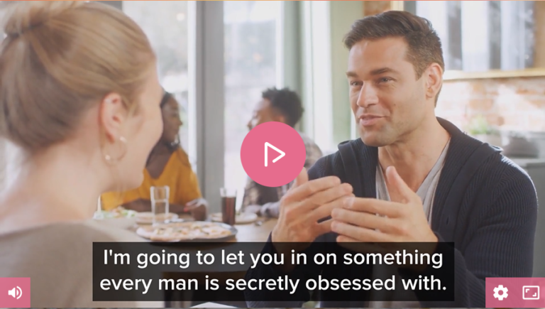 I'll tell you a secret that all men have.